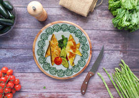 Kırk Yama Börek Tabağı