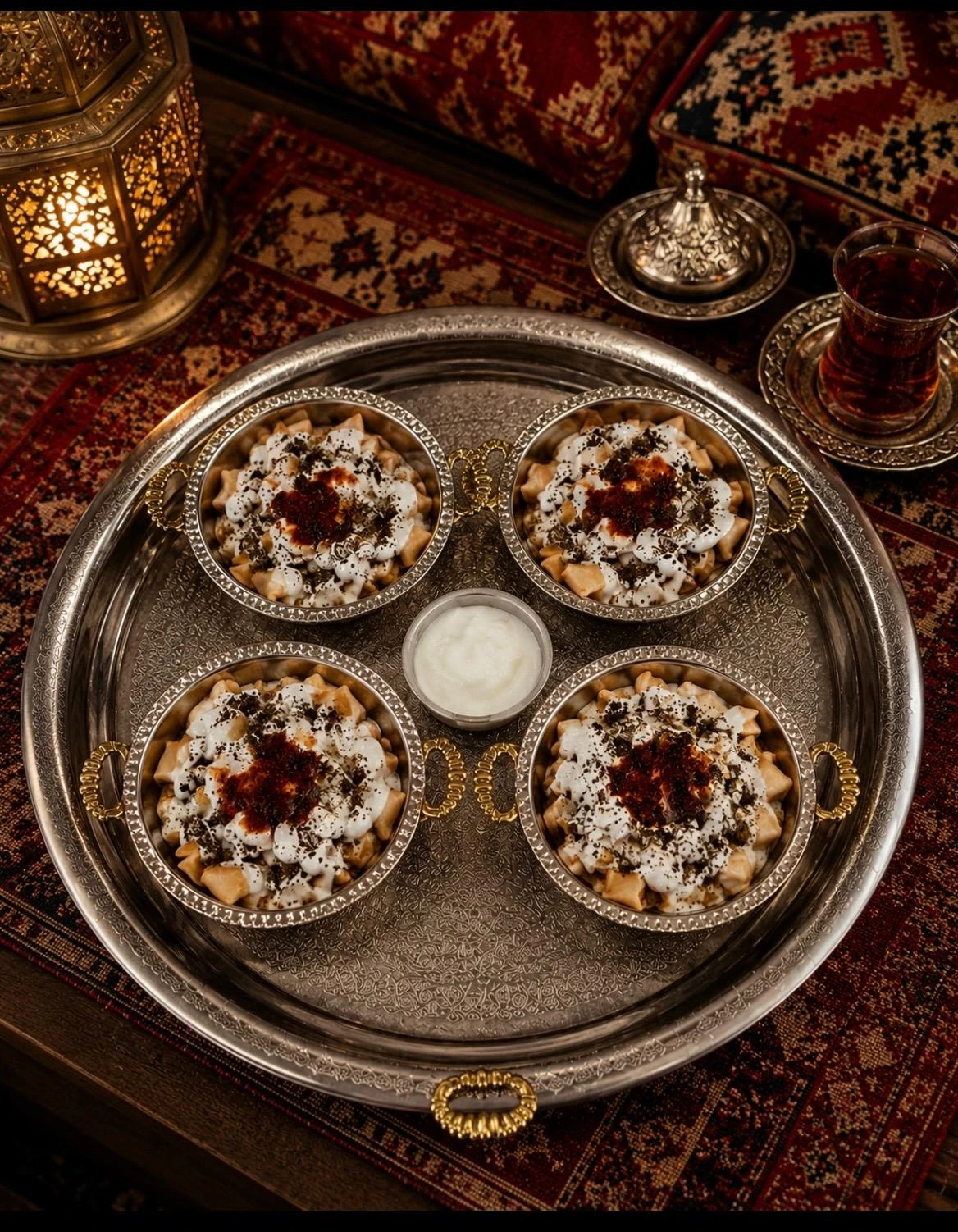 MANTILI GURME TEPSİ ( 1250 cal. )