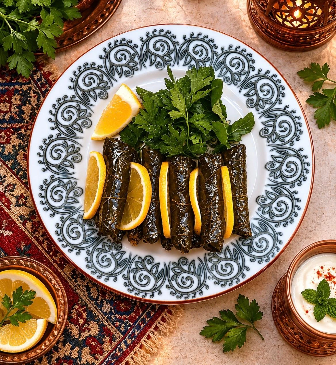 ZEYTİNYAĞLI YAPRAK SARMA ( 370 cal. )